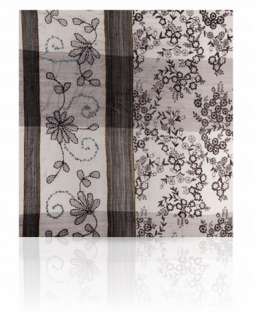 Шарф Женский SN-EMB.PRINT/SILVER